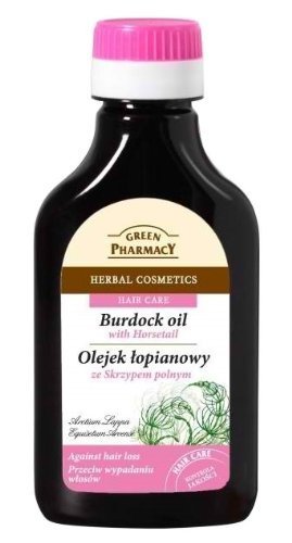 Natural Burdock-Root Oil with Horsetail for Hair & Scalp - To Help Reduce Hair Loss & Stimulate Hair Growth - 100ml