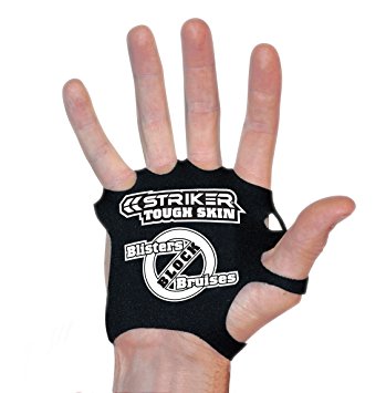 Striker 00113 Tough Skin Gloves Lightweight Fingerless Palm Protection, Large/X-Large