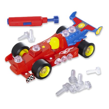 Educational Insights Design & Drill Power Play Vehicles Race Car