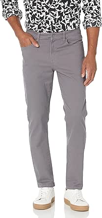 Amazon Essentials Men's Slim-Fit 5-Pocket Stretch Twill Pant