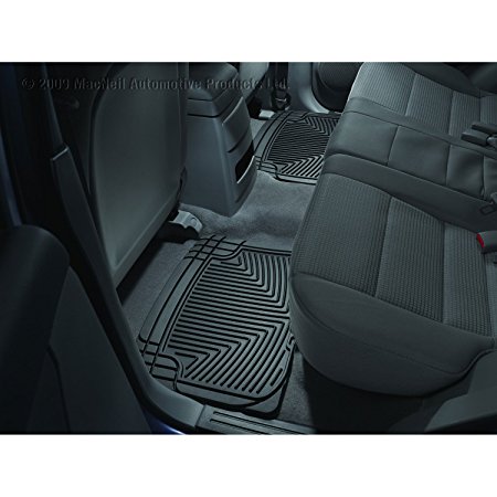 WeatherTech All-Weather Trim to Fit Rear Rubber Mats (Black)