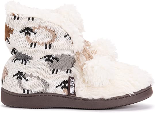 MUK LUKS Women's Jackie Slipper Booties