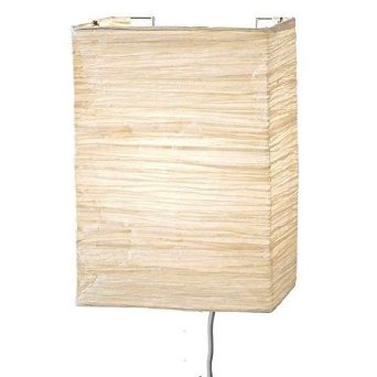Rice Paper Wall Lamp, Soft Mood Light, Asian Style, Bulb Is Included