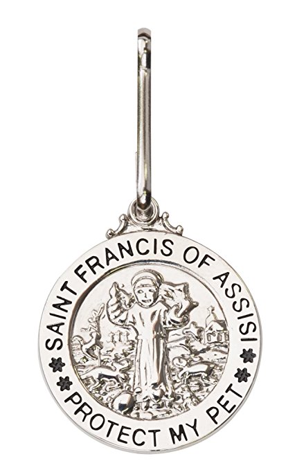 The Paragon St. Francis of Assisi Pet Medal - Protect Your Pet Collar Tag