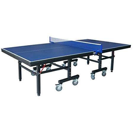 Victory Professional 9-Foot Table Tennis Table with 25mm Thick Surface, 2-Inch Steel Supports