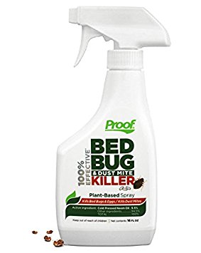 Proof Bed Bug Spray - 100% Effective, Lab Tested Bed Bug Killer