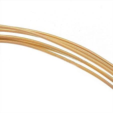 14K Gold Filled Wire 24 Gauge Round Half Hard (5 Feet)