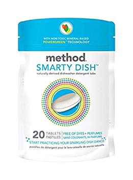 Method Dishwasher Detergent Tabs - Fragrance Free - 20 ct - 2 pk