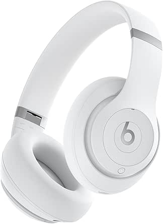 Beats Studio Pro - Wireless Bluetooth Noise Cancelling Headphones - Personalized Spatial Audio, USB-C Lossless Audio, Apple & Android Compatibility, Up to 40 Hours Battery Life - Matte White