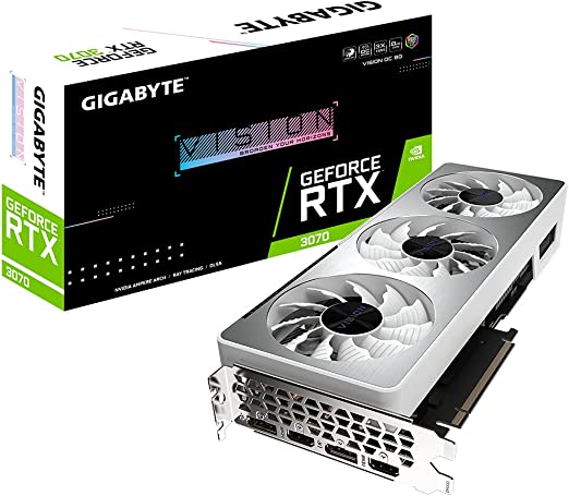 Gigabyte GeForce RTX 3070 VISION OC 8GB V2 LHR Graphics Card