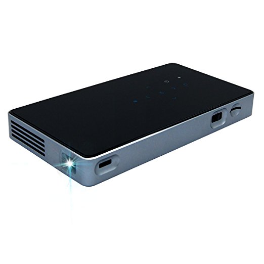 Mini Smart Android Projector, LESHP Mobile Pico Projector Wireless Portable HD Pocket DLP Home Cinema Threater Projector