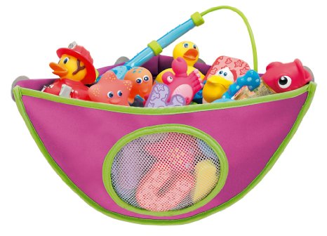 Munchkin Corner Bath Organizer, Pink