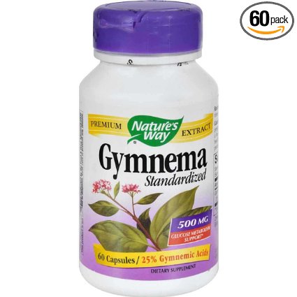 Nature's Way Gymnema 500 mg 60 Veg Caps