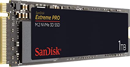 SanDisk Extreme PRO M.2 NVMe 3D SSD - 1TB