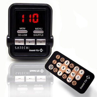 Satechi Soundfly SD WMA/MP3 Player Car Fm Transmitter for SD Card, USB Stick, Mp3 Players (iPod, Zune)