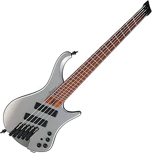 Ibanez EHB1005SMS Ergonomic Headless Bass 5-String Multi Scale Metallic Gray Matte