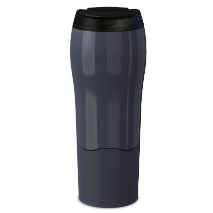 Mighty Mug Go - The Travel Mug That Won't Fall Over (0.47 Litre), Charcoal