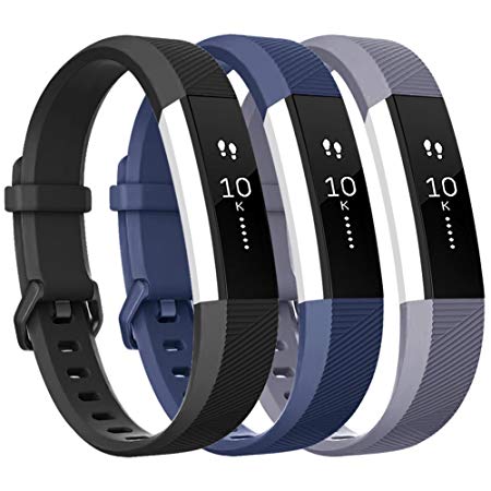 Vancle Replacement Bands with Metal Buckle for Fitbit Alta HR and Fitbit Alta