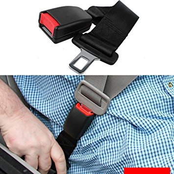 Bestgoo 360MM 14" Car Seat Belt Extender Safety Seatbelt Extension 7/8" BUCKLE