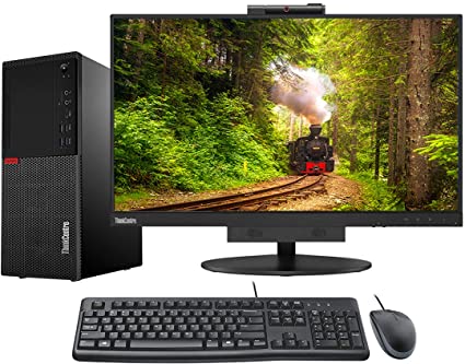 Lenovo ThinkCentre M720t Tower PC Bundle with Intel Core i7-8700 6-Core CPU, 32GB DDR4 RAM, 1TB NVMe SSD, Windows 10, Lenovo 24 GEN3 Monitor, Keyboard, Mouse