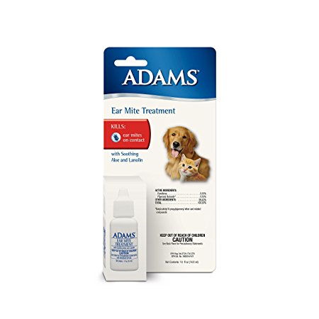 Adams Ear Mite Treatment