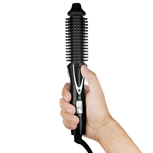 IYUT Hair styling Curler brush, 1 inch Hair styling Curler brush stylers Curling Brush,Dual Voltage