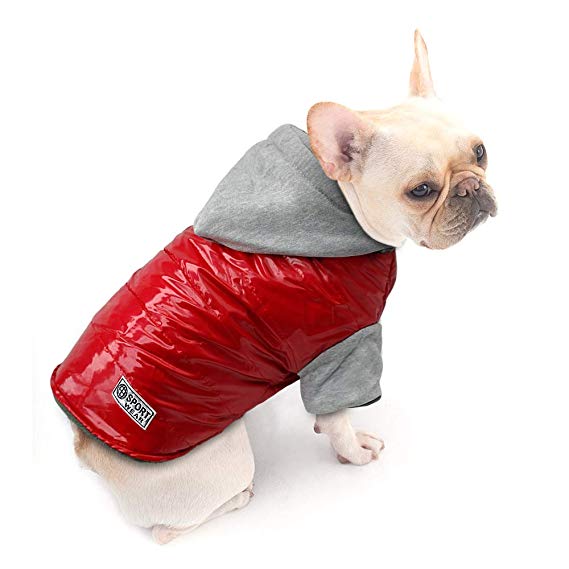 Dog Cold Weather Coat - Waterproof Windproof Dog Jacket - Warm Cotton-Padded Doggie Vest Pets Clothes for Small Medium Large Dogs