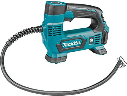 Makita MP100DZ Inflador 12V CXT 8.3bar,Multicolor/sin baterías, sin cargador, 12 V, 25 x 420 mm