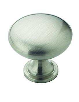 Allison Value 1-1/4 in (32 mm) Diameter Satin Nickel Cabinet Knob - 10 Pack - 10BX53005G10