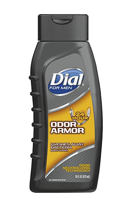 Dial For Men Body Wash, Odor Armor, 16 Ounce
