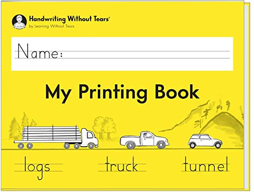 Learning Without Tears - My Printing Book Student Workbook, Current Edition - Handwriting Without Tears Series - 1st Grade Writing Book - Letters, Language Arts Lessons - for School or Home Use