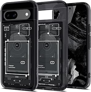 Spigen Ultra Hybrid [Made for Google] Designed for Pixel 8a Case [Military-Grade Protection] (2024) - Zero One