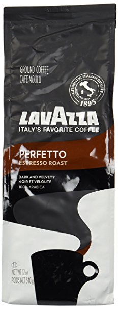 Lavazza Ground Coffee Perfetto, 340g (Pack of 1)