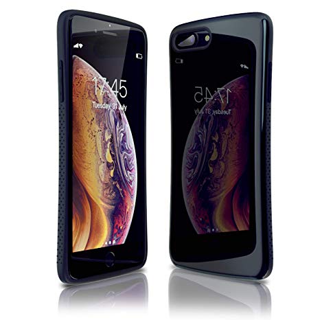 iPhone 7 Plus Case/iPhone 8 Plus Case/Premium Luxury Design Slim Reinforced Drop Protection [10ft. Grade Drop Tested] Apple iPhone 7 Plus/iPhone 8 Plus - Black