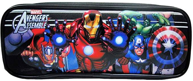 Marvel Avengers Black Pencil Case