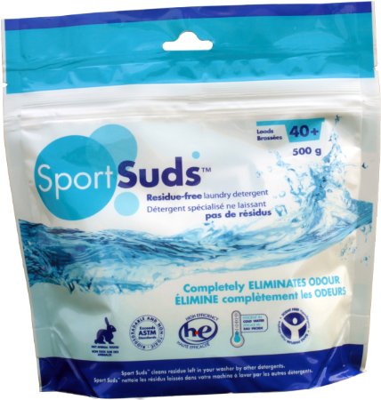 Sport Suds Detergent 500g Zipper Pouch 40 Loads