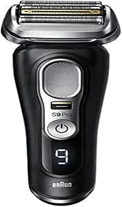 Braun 9460cc Series 9 Pro Premium Men's Razor with 4 1 Shaving Head, Electric Shaver with ProLift Trimmer, 5-in-1 Cleaning Station, Wet & Dry