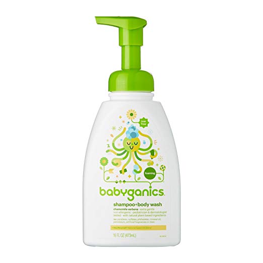 Babyganics Shampoo   Body Wash - Chamomile Verbena - 16 oz