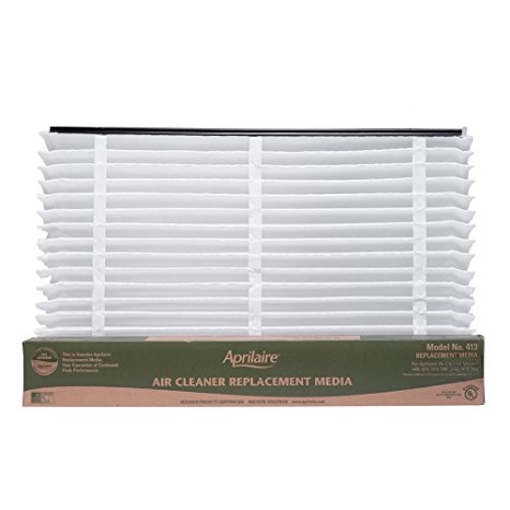 Aprilaire 413 Filter Single Pack for Air Purifier Models 1410, 1610, 2410, 3410, 4400, Space-Gard 2400