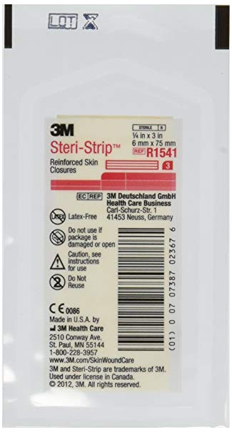 Steri-Strip 3M Skin Closures, 30 Count