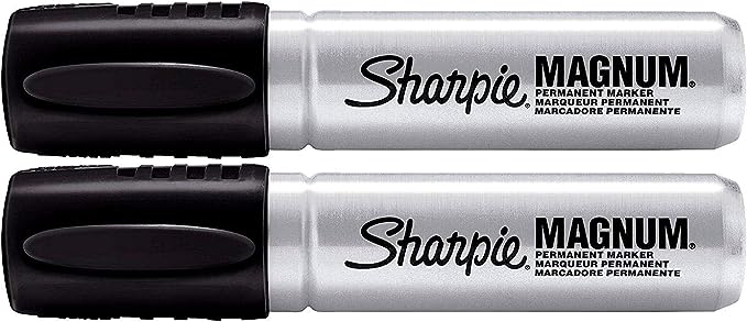 Sharpie Pro Magnum Permanent Marker (2 Pack) New Version