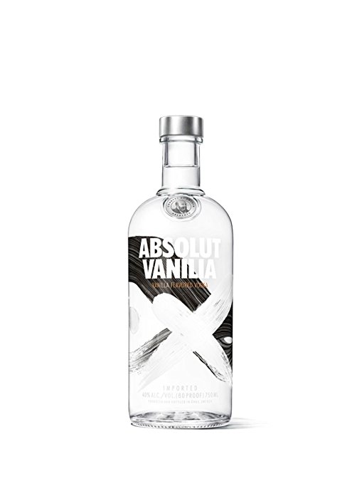 Absolut Vanilia Swedish Vodka, 70 cl