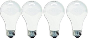 GE Lighting 41028 60-Watt A19, Soft White, 4-Pack