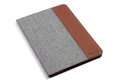 Apple iPad Air 2 case - (iPad 6) - SmartShell Case Multi-angle Viewing, with Smart Cover - Ultra Slim by SettonBrothers