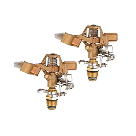 Heavy Duty Brass Impact Head Sprinkler (Impact Head 2PK)