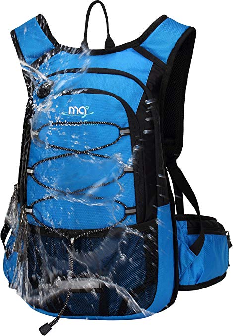 Mubasel Gear Insulated Hydration Backpack Pack with 2L BPA Free Bladder - Keeps Liquid Cool up to 4 Hours – for Running, Hiking, Cycling, Camping