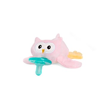 Wubbanub Infant Pacifier - Pink Owl