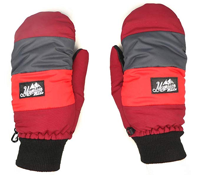 Mountain Made Cold Weather Winter Mittens For Women & Men (Men order one size larger)