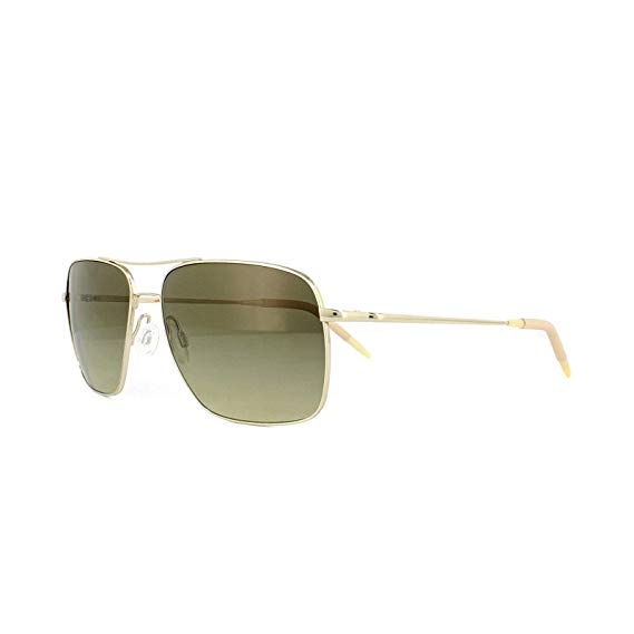 Oliver Peoples OV1150S - 503585 Sunglasses GOLD w/ Chrome Olive Photochromic Lens 58MM