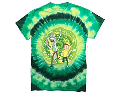 Ripple Junction Rick and Morty Large Portal Adult T-Shirt